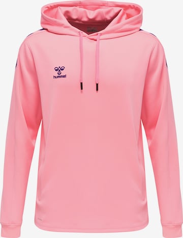 Hummel Urheilullinen collegepaita värissä vaaleanpunainen: edessä
