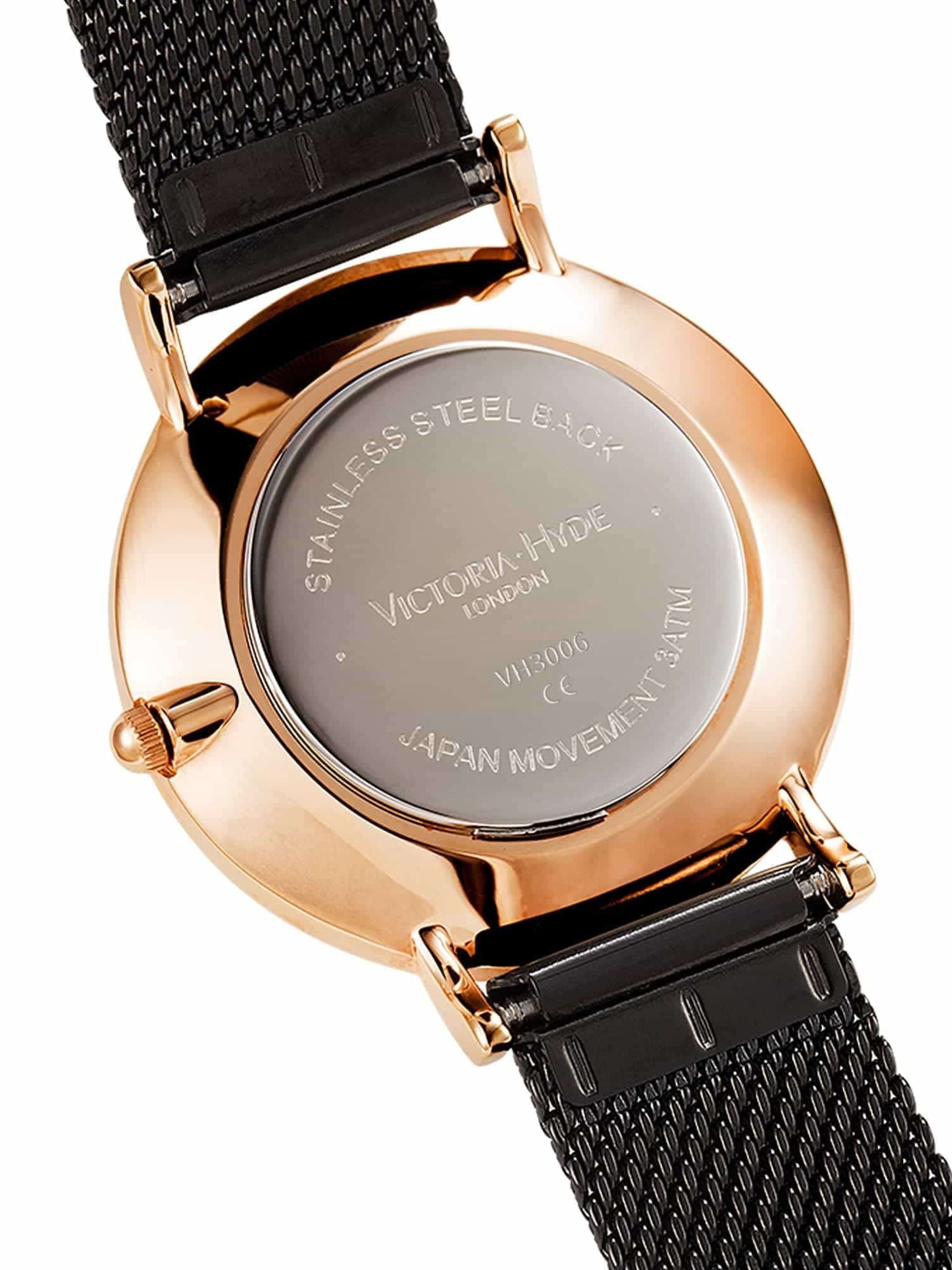 Orologio analogico 'Seven Sisters' di Victoria Hyde in nero