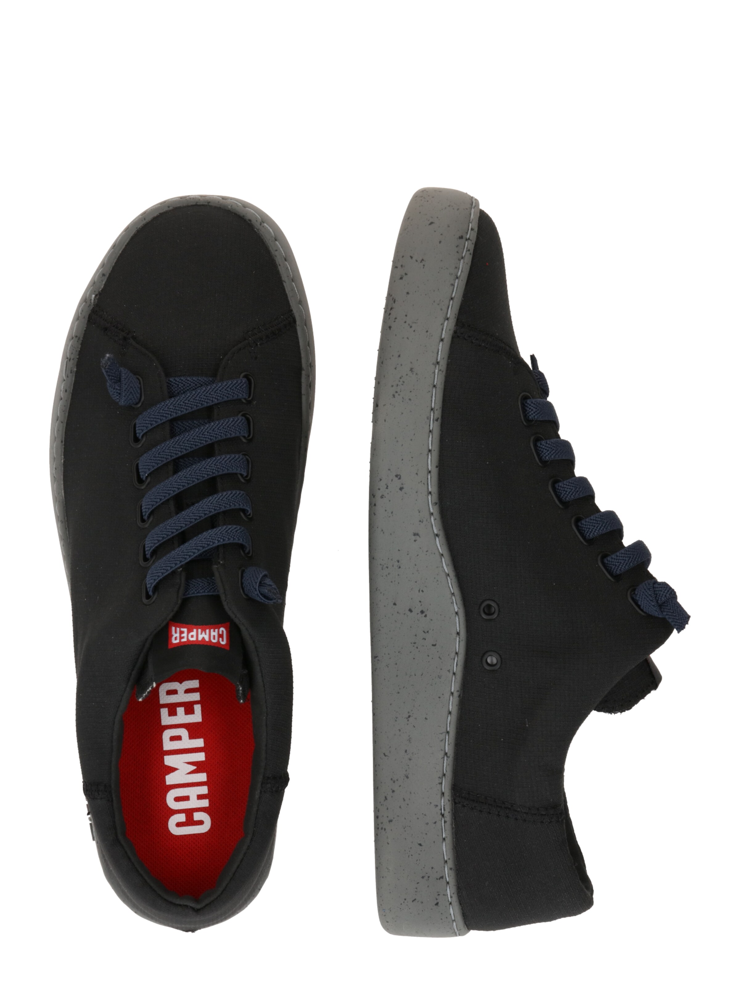 CAMPER Platform trainers 'Peu Touring' in Black