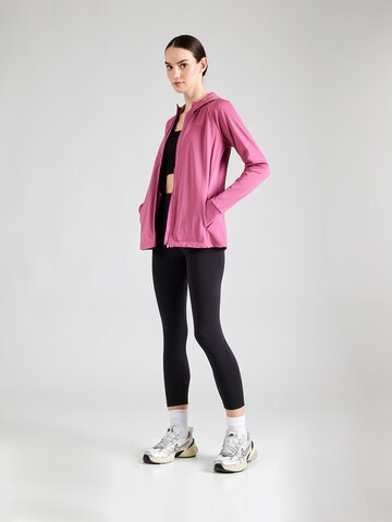 4F - Sudadera con cremallera deportiva 'FNK' en rosa