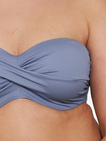 SugarShape Bandeau Bikinitop 'Monaco' in Blau