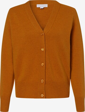 Brookshire Knit Cardigan in Yellow: front