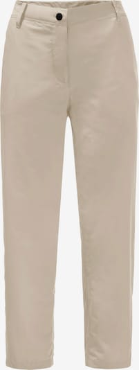 JACK WOLFSKIN Outdoor hlače | črna / bela / off-bela barva, Prikaz izdelka