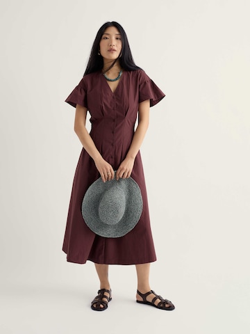 Seasalt Cornwall Kleid 'Kerthen Woods' in Braun: Vorderseite