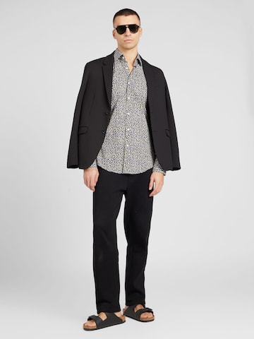 BOSS Black Regular fit Button Up Shirt 'HANK' in Mixed colours