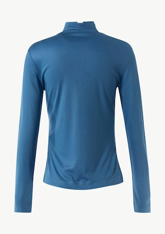 COMMA Shirt in Blau: zadná strana