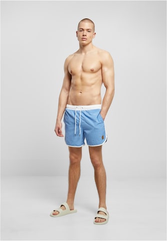 Urban Classics Zwemshorts in Blauw