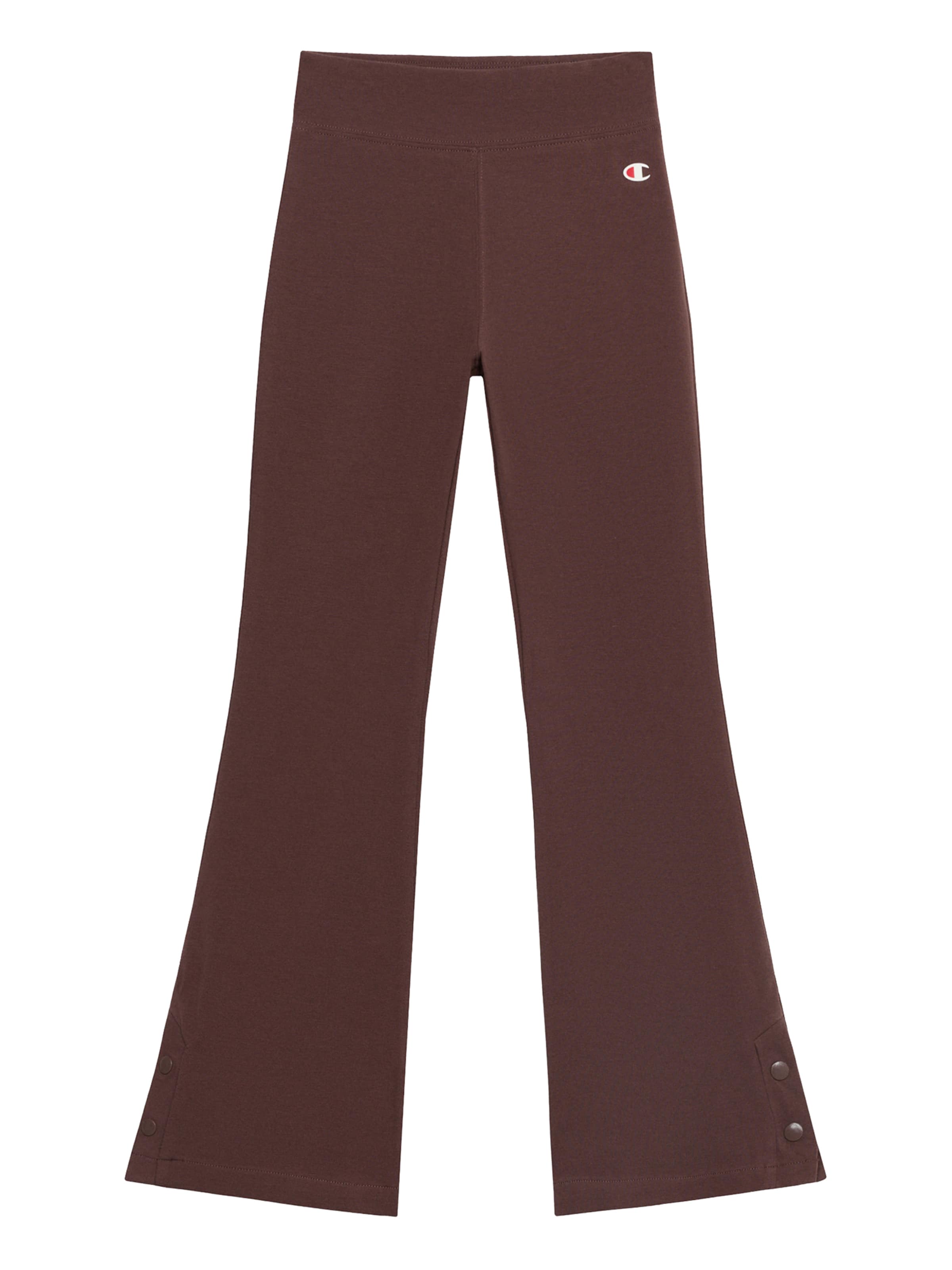 Champion Flared Broek in Bruin: voorkant
