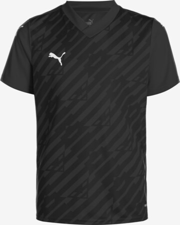 PUMA Functioneel shirt 'TeamULTIMATE' in Zwart: voorkant