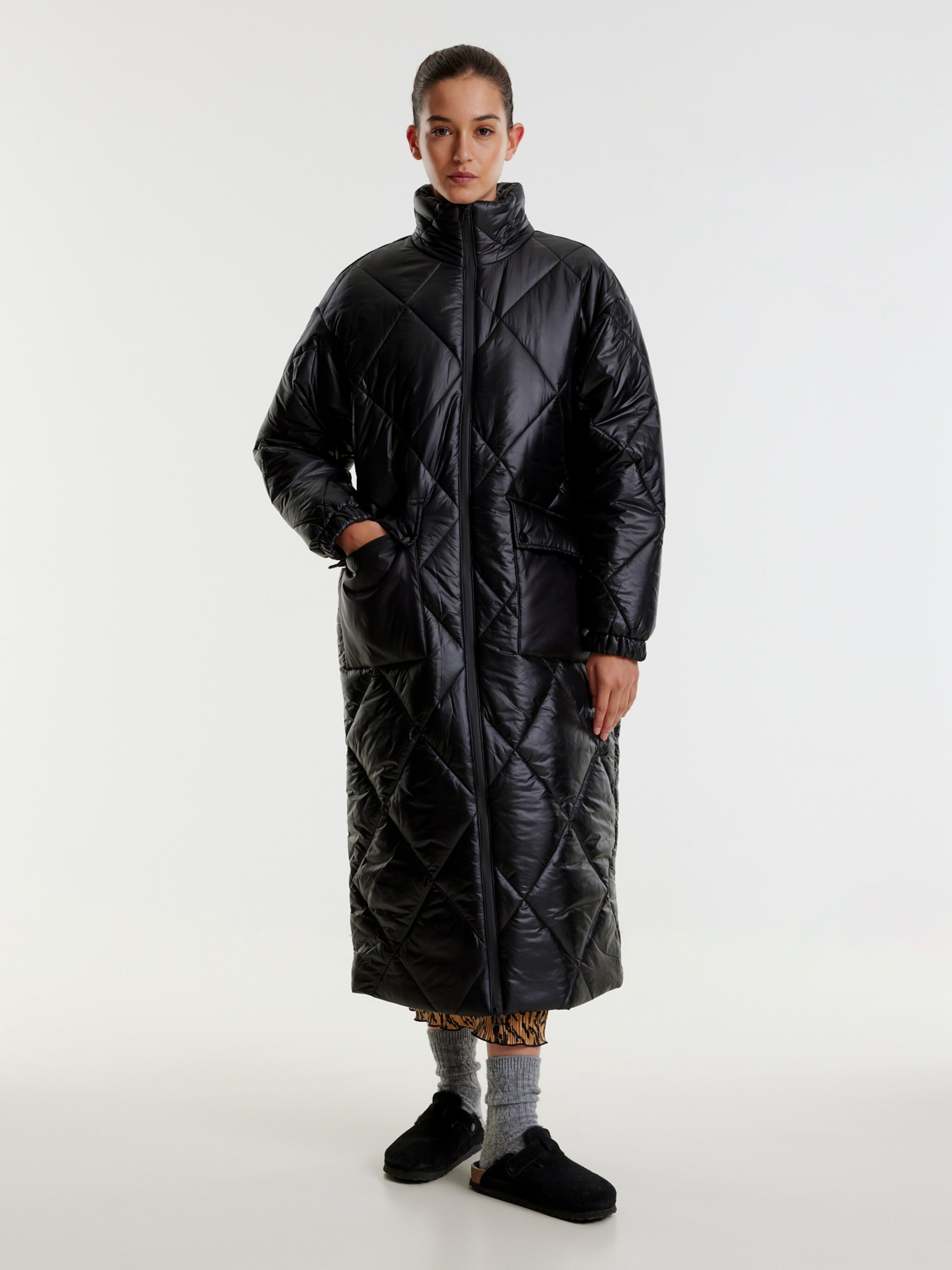 EDITED Productos Abrigo de invierno 'Tine' negro