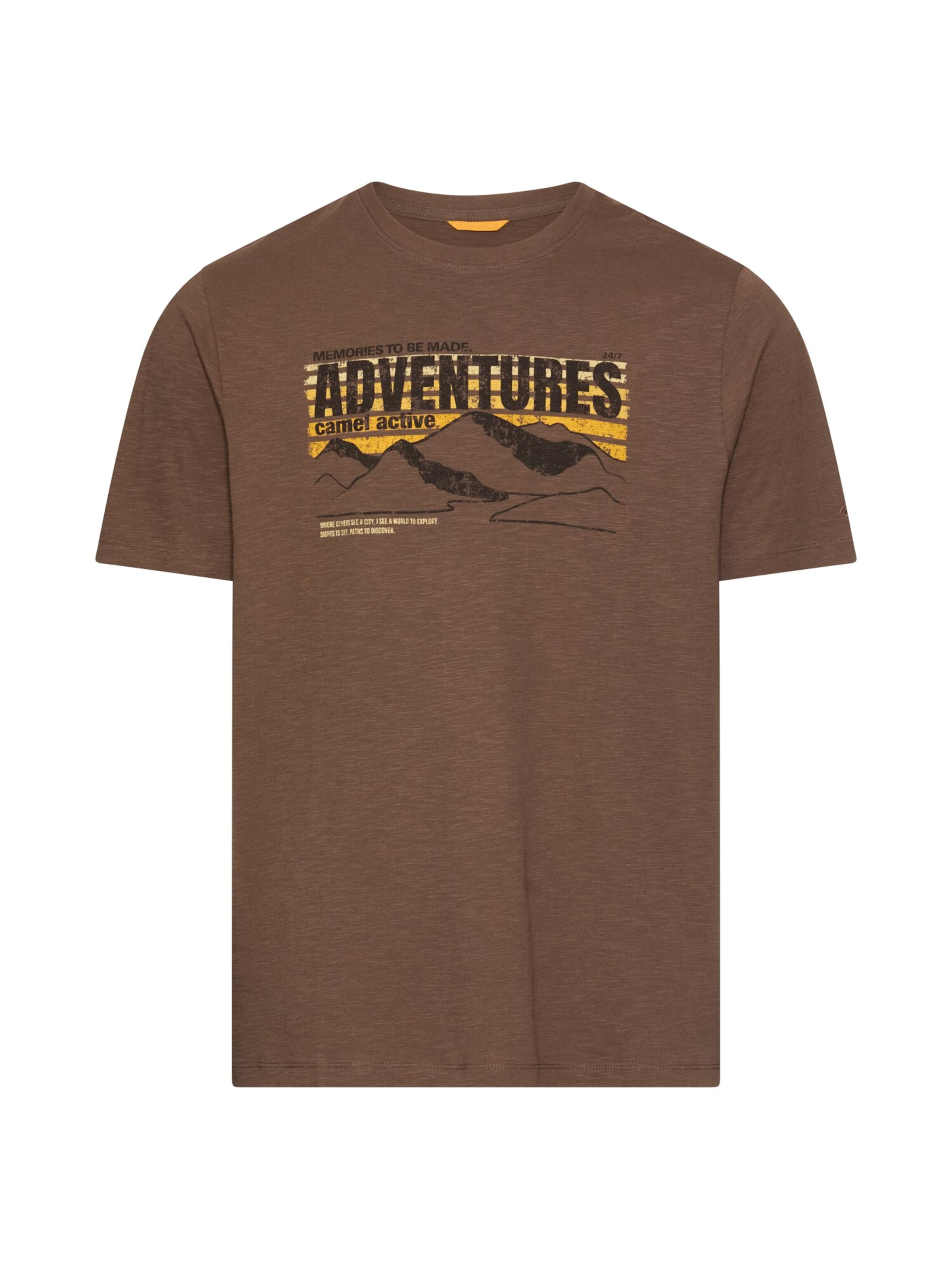 CAMEL ACTIVE Shirt in Brown: front