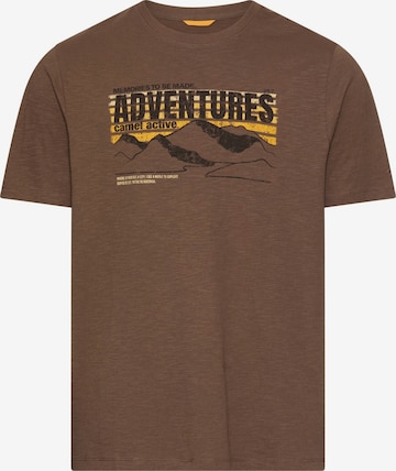 CAMEL ACTIVE Shirt in Brown: front
