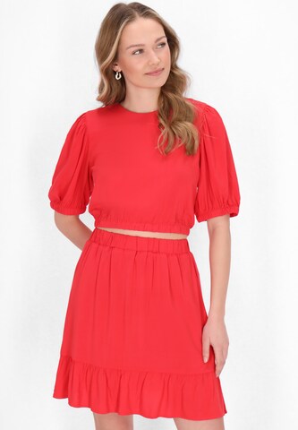 Camicia da donna di MYMO in rosso: frontale