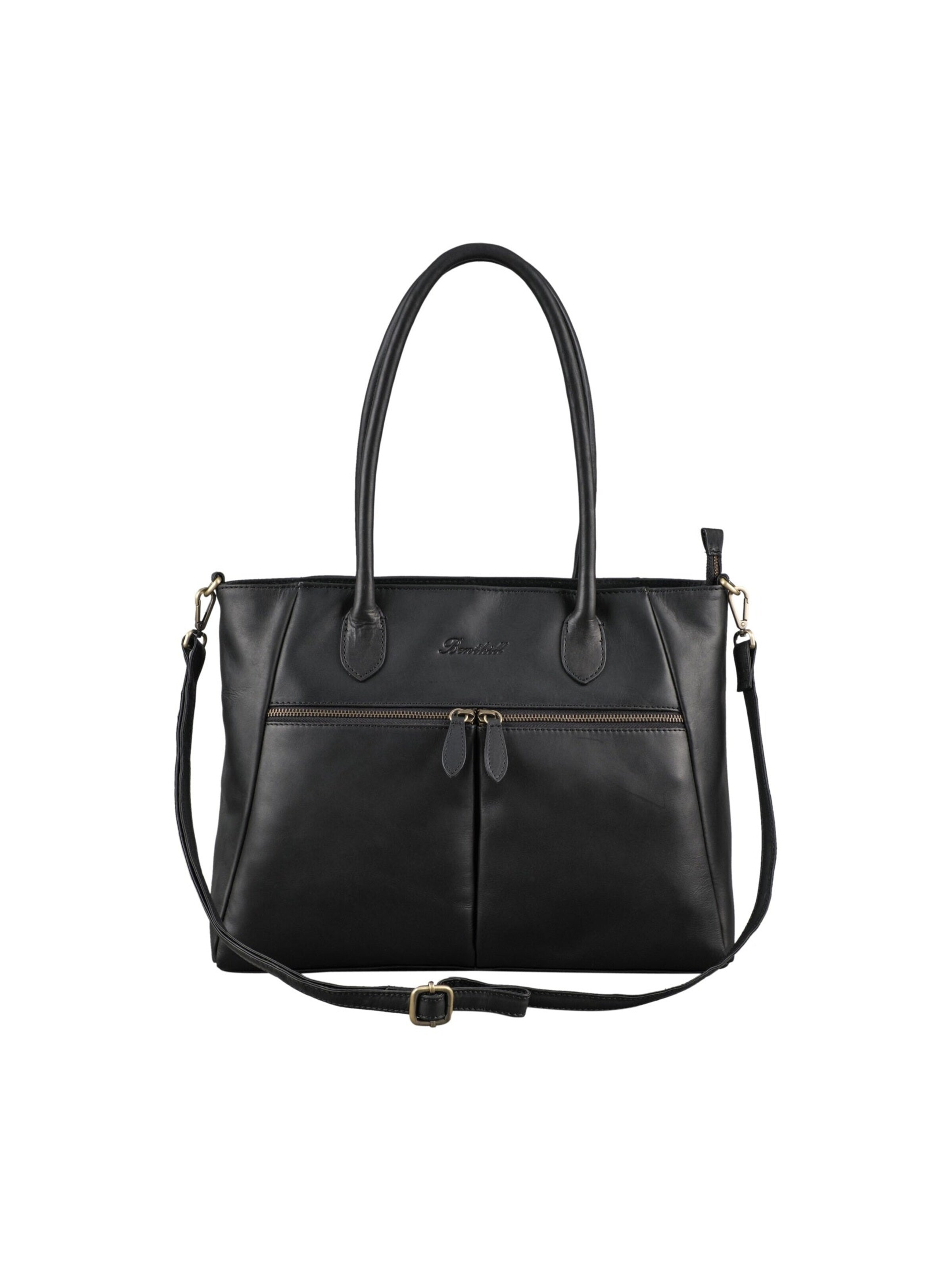 Benthill Handbag in Black: front