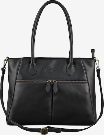 Benthill Handbag in Black: front