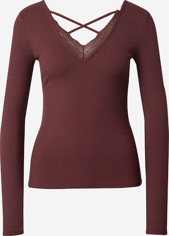 ABOUT YOU Shirt 'Christina' in Brown: front