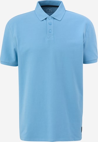 QS Poloshirt in Blau: predná strana