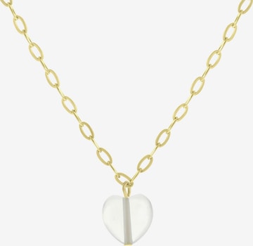 Lucardi Necklace in Gold: front