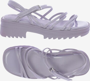 TAMARIS Sandals & High-Heeled Sandals in 41 in Purple: front
