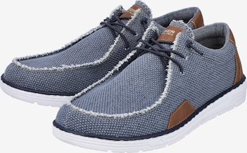 Rieker Lace-Up Shoes in Blue