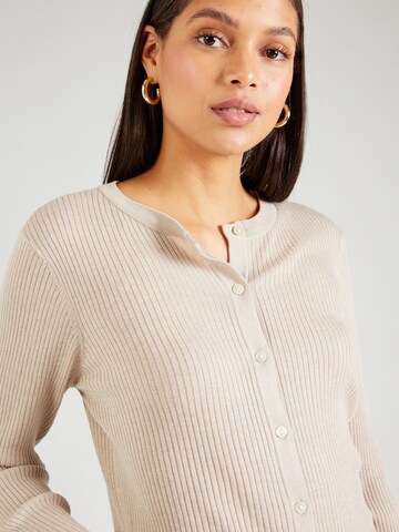 VILA Knit cardigan 'ABELLA' in Beige