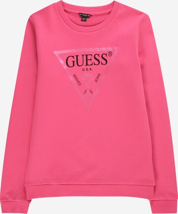 Felpa di GUESS in rosa: frontale