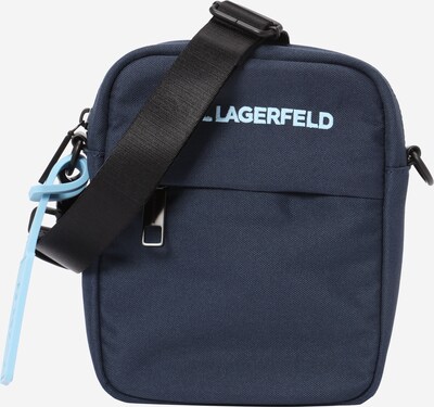 Karl Lagerfeld Torba za čez ramo | marine / svetlo modra barva, Prikaz izdelka