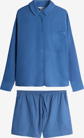 The Set Housupuku värissä sininen: etupuoli