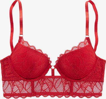 LASCANA Bra in Red: front