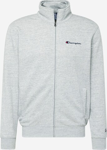 Veste de survêtement Champion Authentic Athletic Apparel en gris : devant