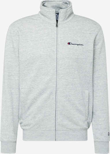 Champion Authentic Athletic Apparel Veste de survêtement en bleu foncé / gris / rouge / blanc, Vue avec produit