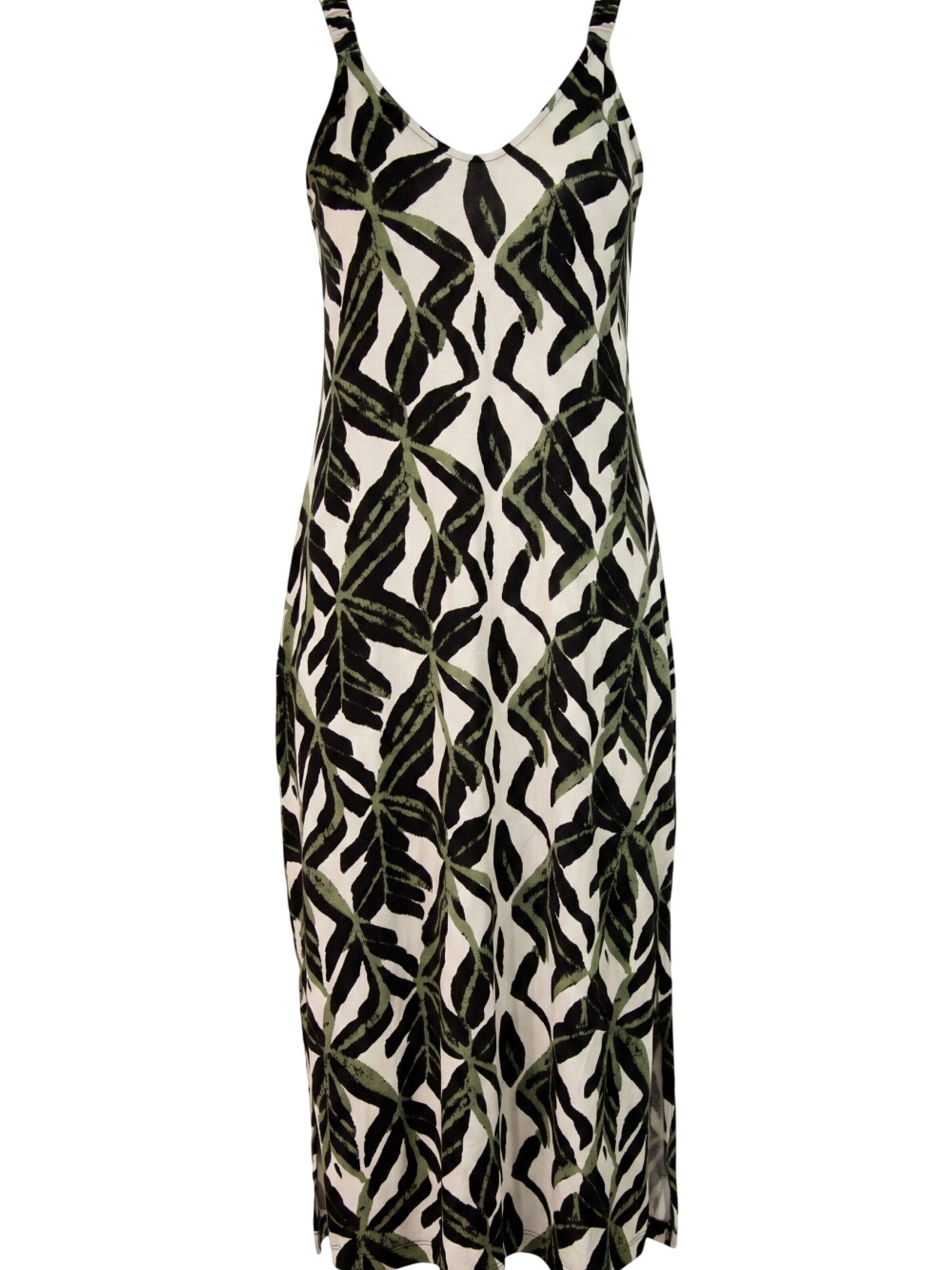 Shape Of You Kleid in Grün: Vorderseite