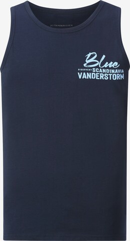 T-Shirt ' Felton ' Jan Vanderstorm en bleu : devant