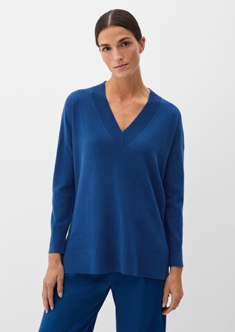 s.Oliver Sweater in Blue: front