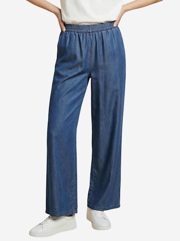 Wide leg Pantaloni 'Onlcharis Life Culotte Pants Wvn Cc 15363962' di ONLY in blu: frontale