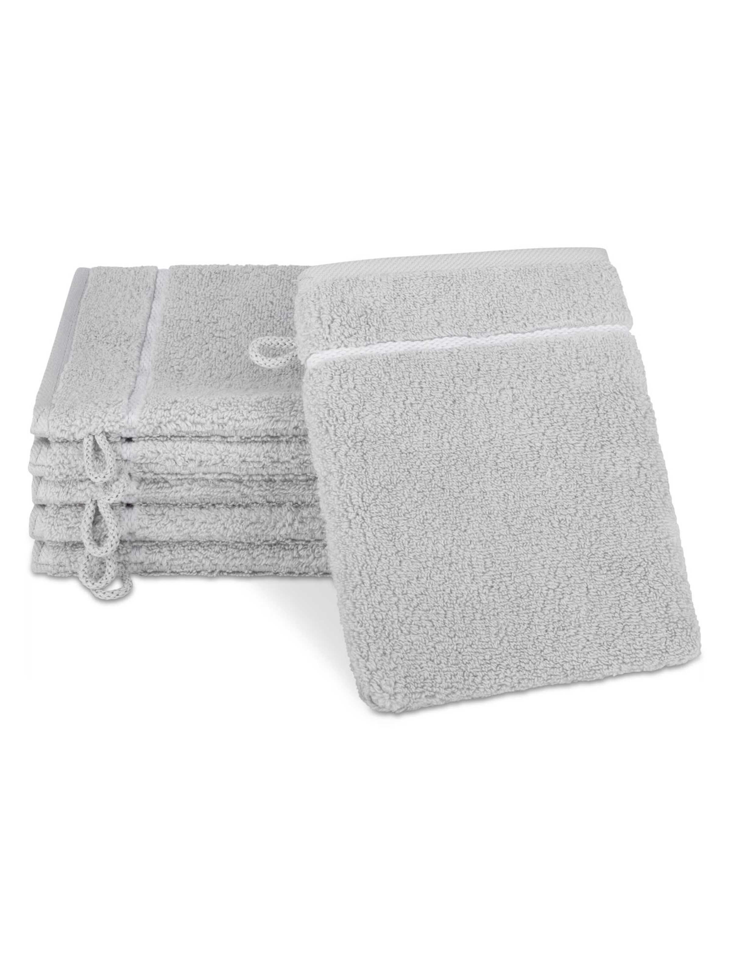 ROSS Towel 'Sensual Skin Karo' in Grey: front