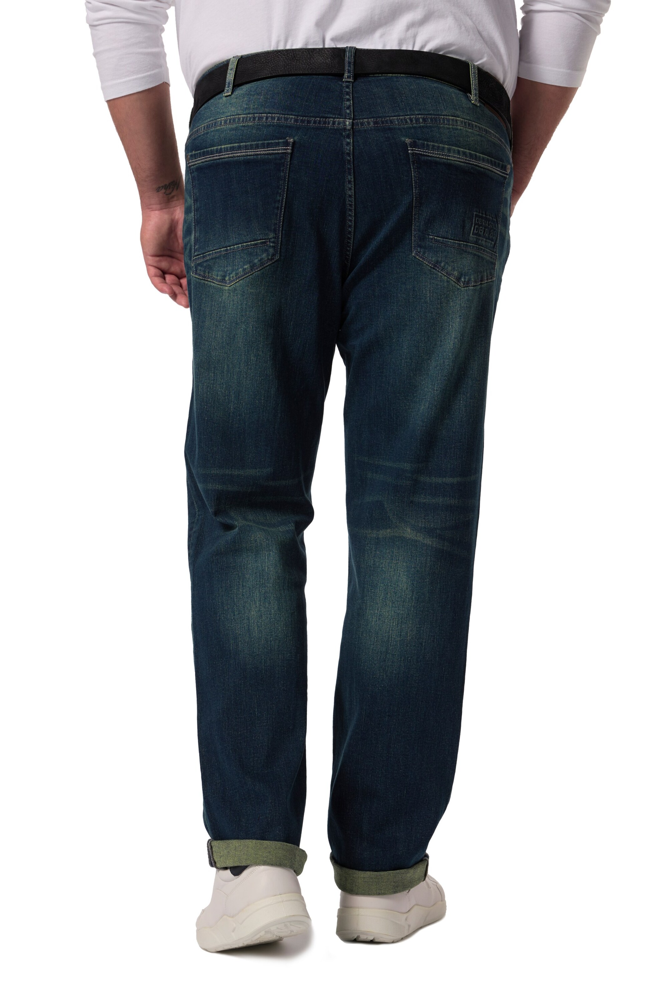 Men Plus Regular Jeans in Blue