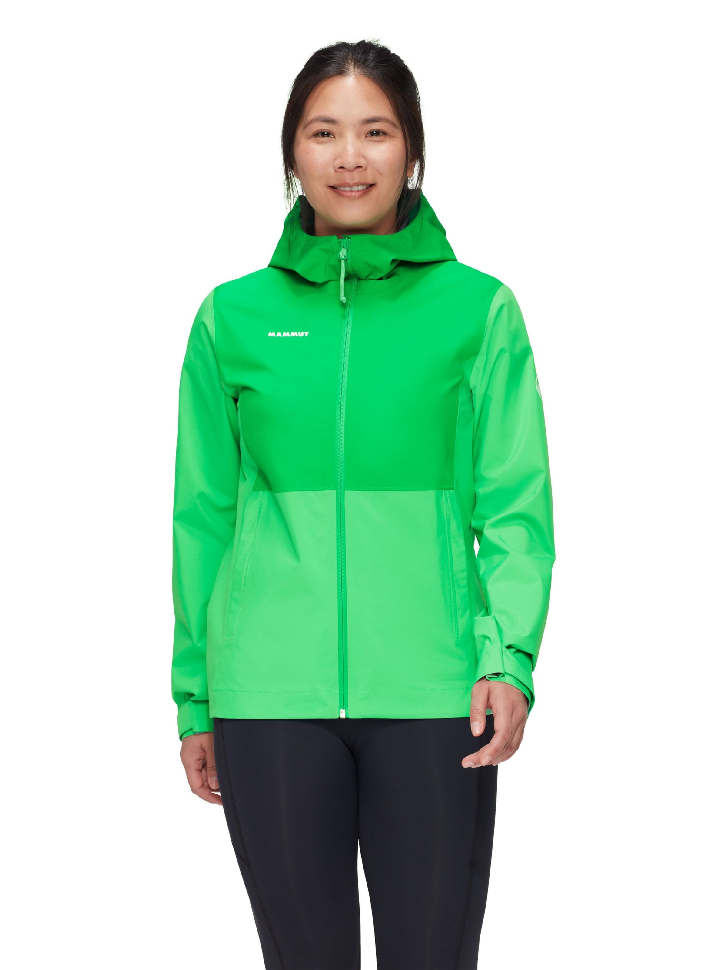 MAMMUT Outdoor Jacket 'Linard Light' in Green: front