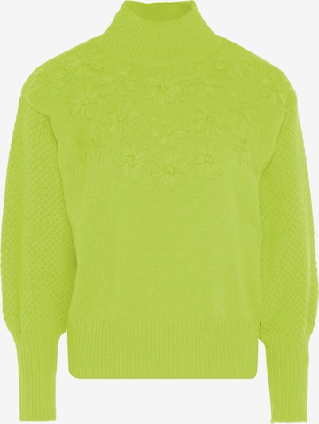 Pull-over MYMO en vert : devant