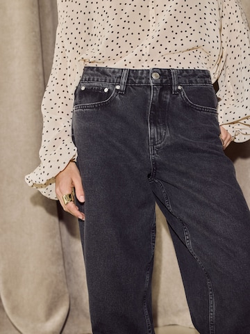 Bhoem Barrel Jeans in Schwarz