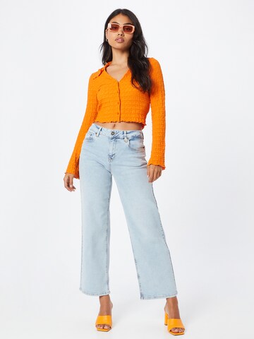 PULZ Jeans Boot cut Jeans 'EMMA' in Blue