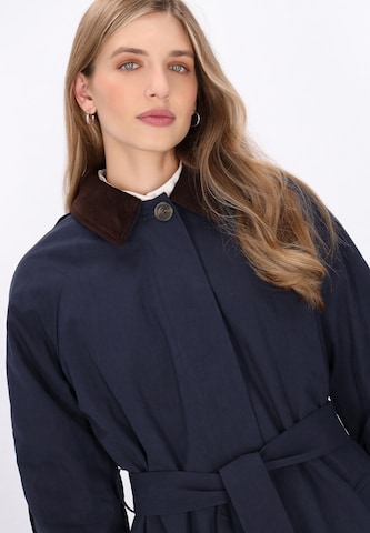 Manteau mi-saison DreiMaster Vintage en bleu