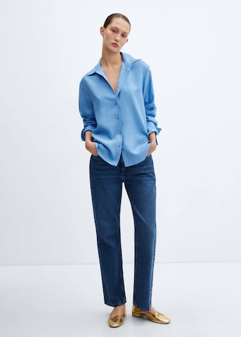 MANGO Blouse 'Lima' in Blue