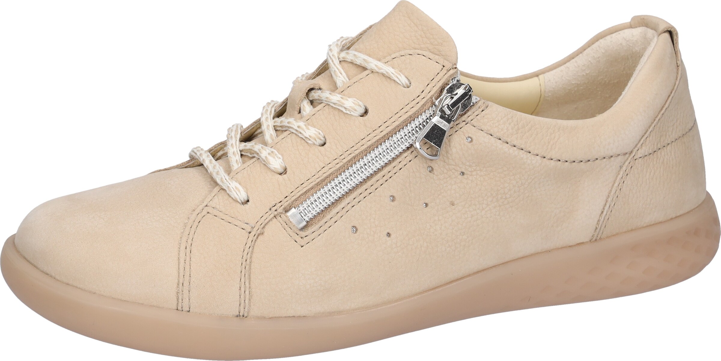 WALDLÄUFER Schnürschuh in Beige: Vorderseite