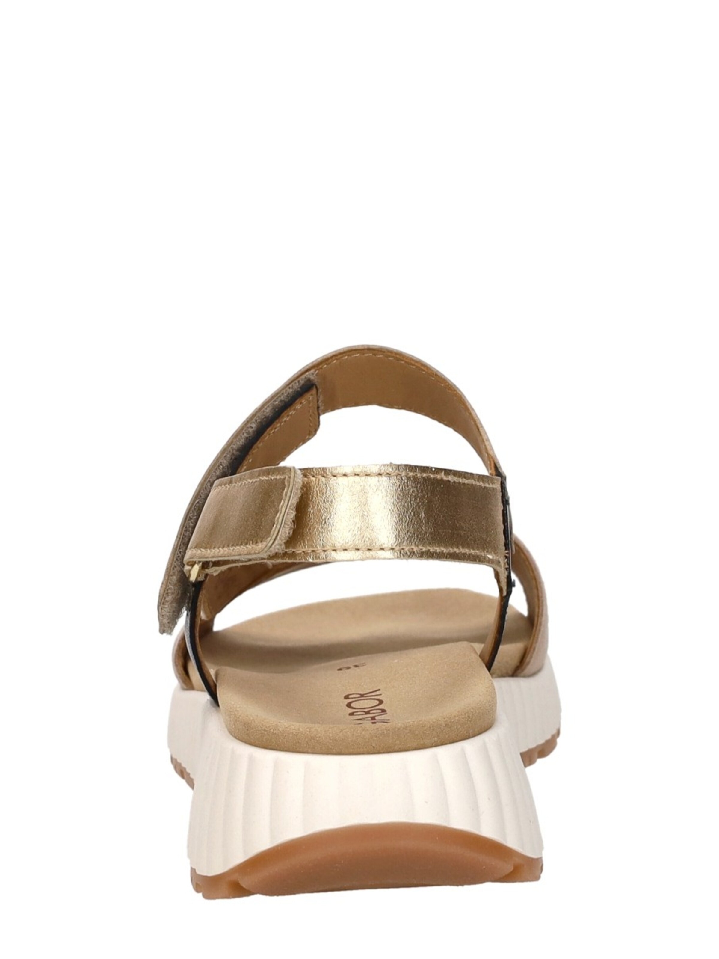 GABOR Sandaal 'Sandalen Plat' in Beige