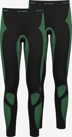 Sous-vêtements de sport normani en vert : devant