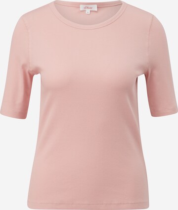 s.Oliver Shirt in Roze: voorkant