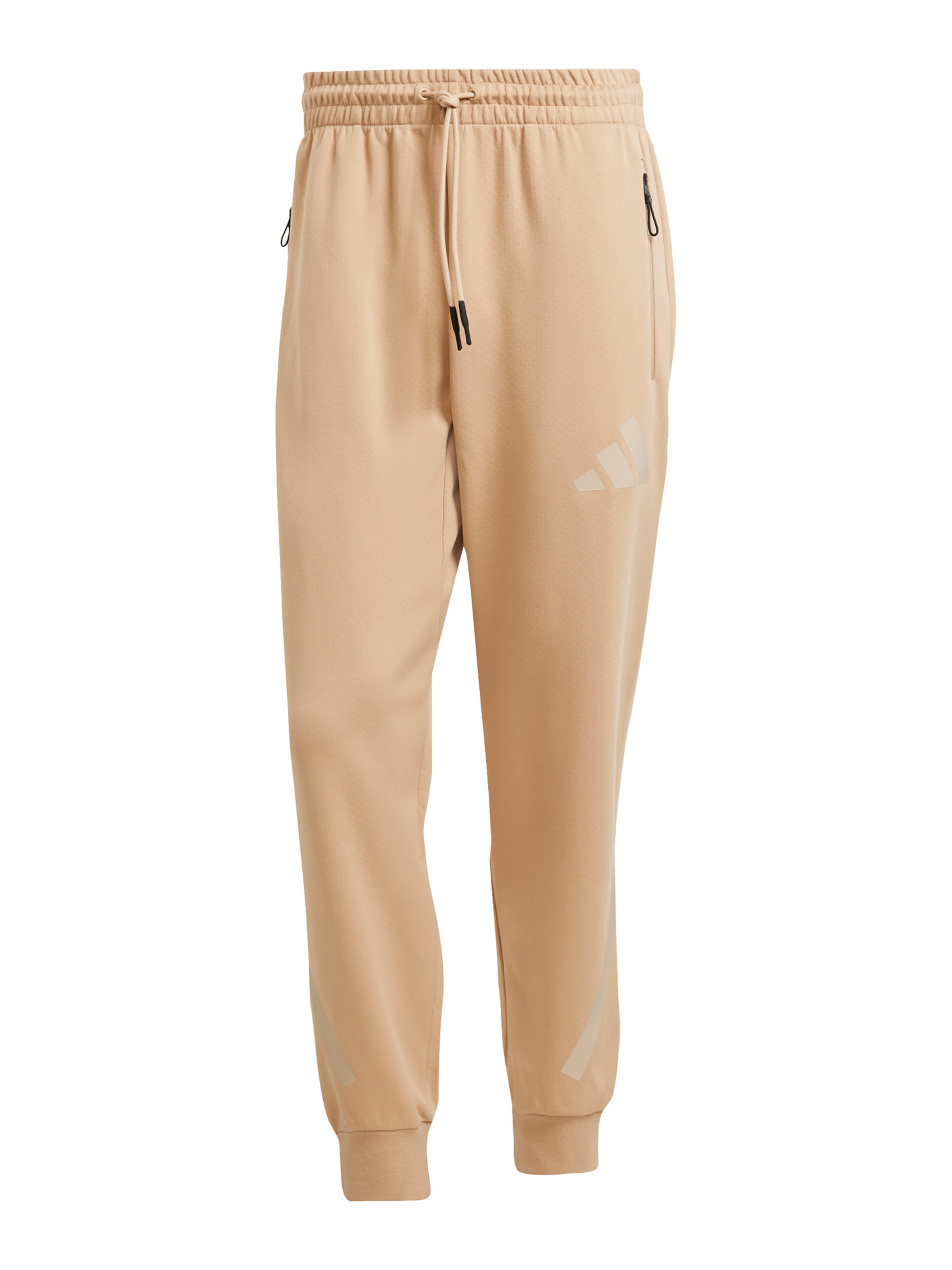 ADIDAS SPORTSWEAR - Tapered Pantalón deportivo 'Z.N.E.' en beige: frente