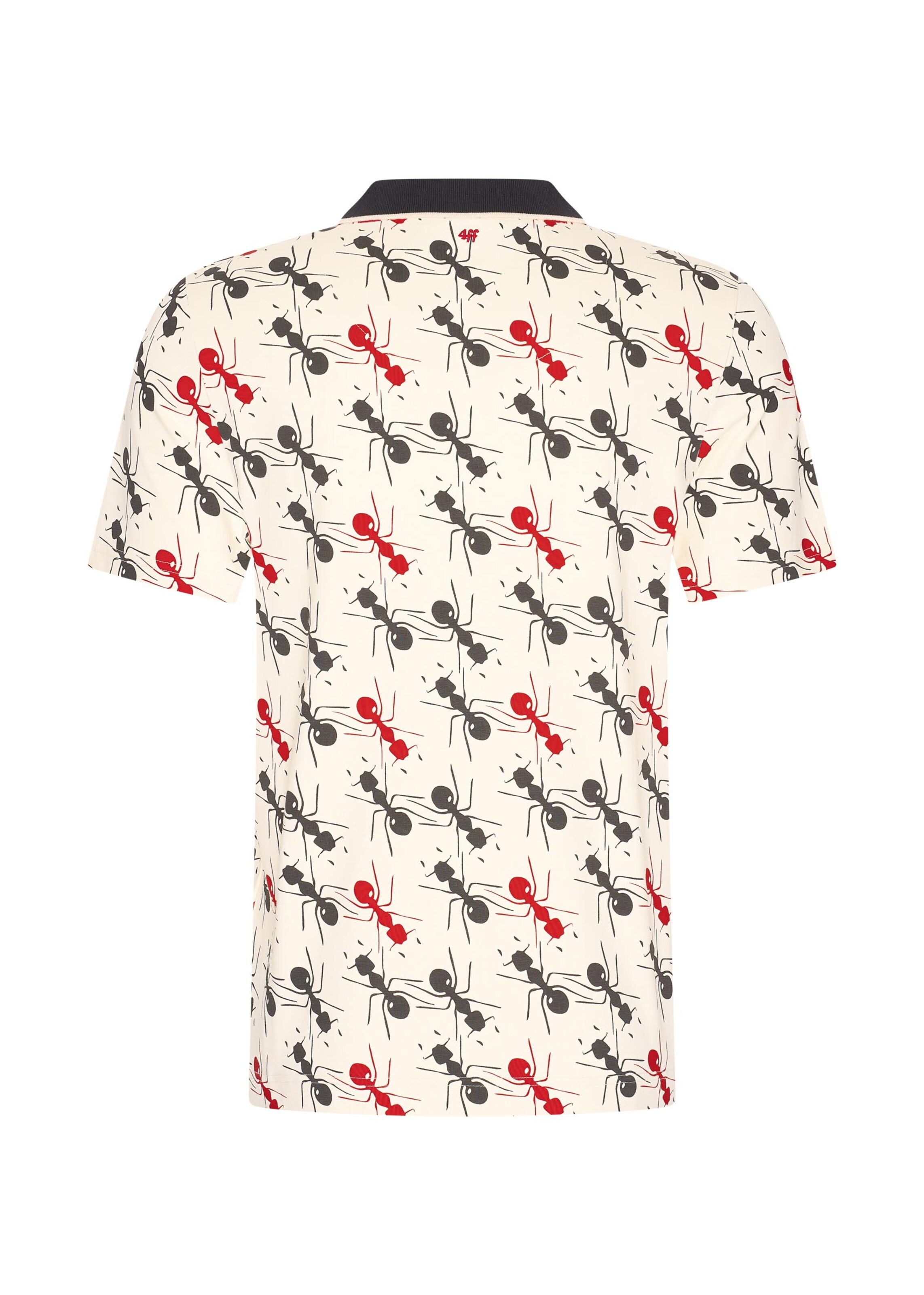 4funkyflavours Shirt 'I Got Ants In My Pants (And I Want To Dance)' in White