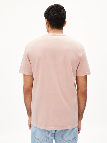 ARMEDANGELS T-Shirt MAARKOS GMT DYE in Pink